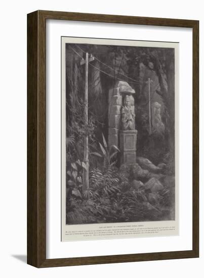 Past and Present, in a Nicaraguan Forest, Central America-Paul Frenzeny-Framed Giclee Print