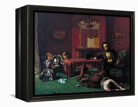 Past and Present, No. 1-Augustus Leopold Egg-Framed Premier Image Canvas