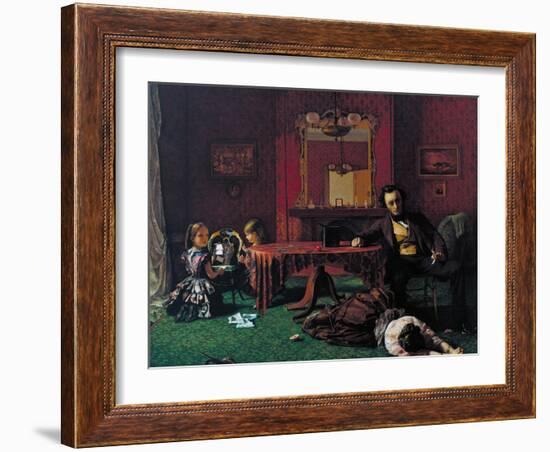 Past and Present, No. 1-Augustus Leopold Egg-Framed Giclee Print