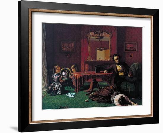 Past and Present, No. 1-Augustus Leopold Egg-Framed Giclee Print