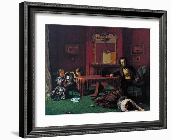 Past and Present, No. 1-Augustus Leopold Egg-Framed Giclee Print