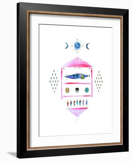 Past Present Future-Trystan Bates-Framed Premium Giclee Print