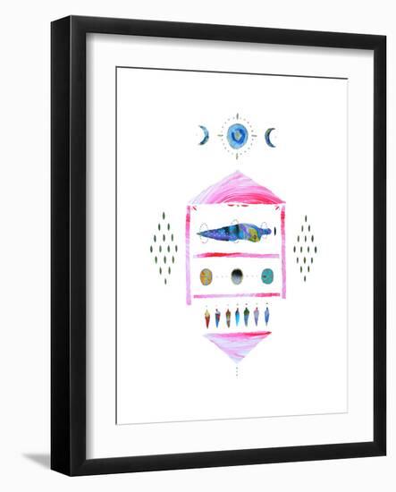 Past Present Future-Trystan Bates-Framed Premium Giclee Print