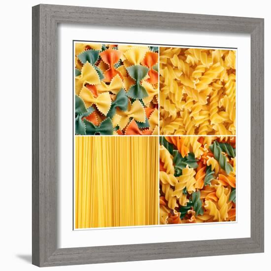 Pasta Collage-igabriela-Framed Premium Giclee Print