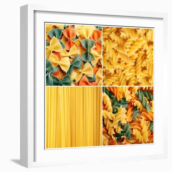 Pasta Collage-igabriela-Framed Premium Giclee Print