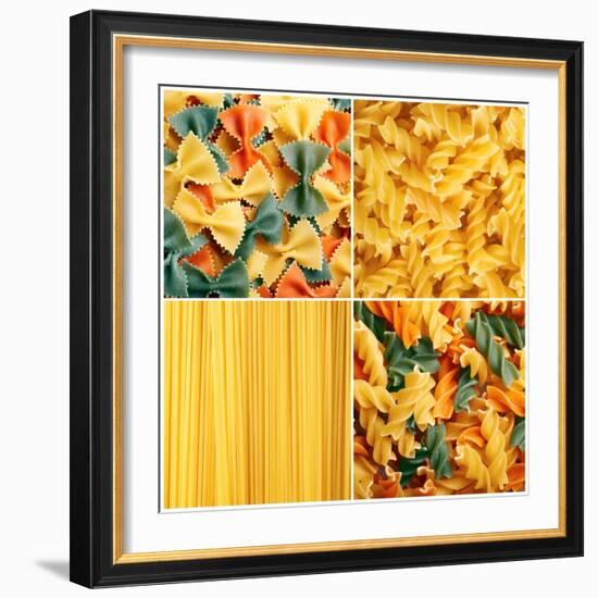 Pasta Collage-igabriela-Framed Premium Giclee Print