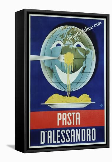 Pasta D'Alessandro Poster-Paolo Garretto-Framed Premier Image Canvas