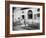 Pasta Drying in the Streets, Naples, 1897-null-Framed Photographic Print