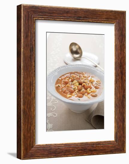 Pasta E Fasioi Alla Veneta - Venetian Pasta and Beans-null-Framed Photographic Print