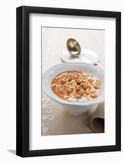 Pasta E Fasioi Alla Veneta - Venetian Pasta and Beans-null-Framed Photographic Print