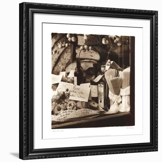 Pasta, Pane e Vino-Alan Blaustein-Framed Art Print