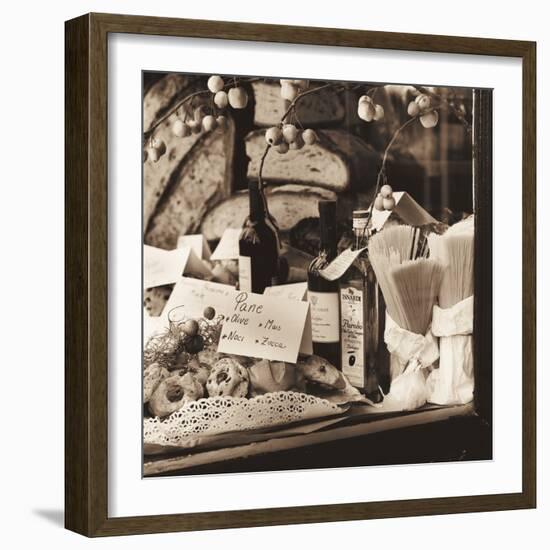 Pasta, Pane e Vino-Alan Blaustein-Framed Photographic Print