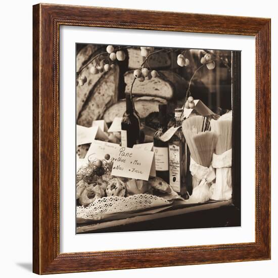 Pasta, Pane e Vino-Alan Blaustein-Framed Photographic Print