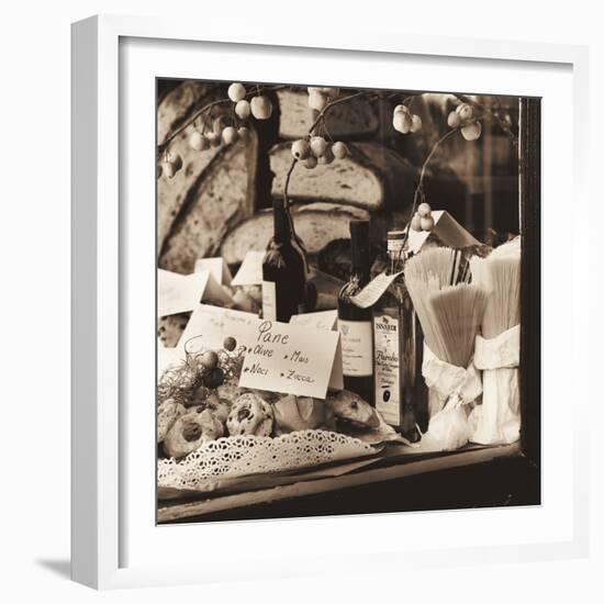 Pasta, Pane e Vino-Alan Blaustein-Framed Photographic Print