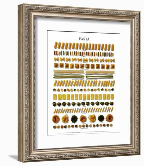 Pasta-null-Framed Art Print