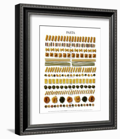 Pasta-null-Framed Art Print