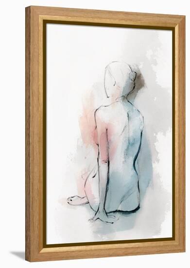 Pastal Woman II-Isabelle Z-Framed Stretched Canvas