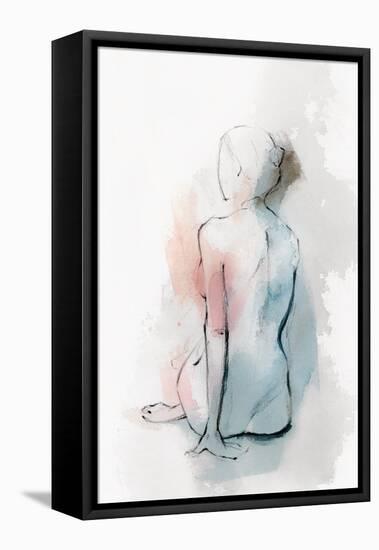 Pastal Woman II-Isabelle Z-Framed Stretched Canvas