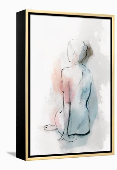 Pastal Woman II-Isabelle Z-Framed Stretched Canvas