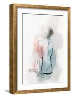 Pastal Woman II-Isabelle Z-Framed Art Print