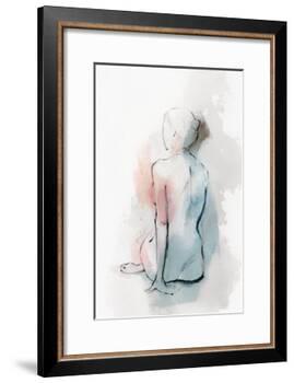 Pastal Woman II-Isabelle Z-Framed Art Print
