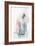 Pastal Woman II-Isabelle Z-Framed Art Print