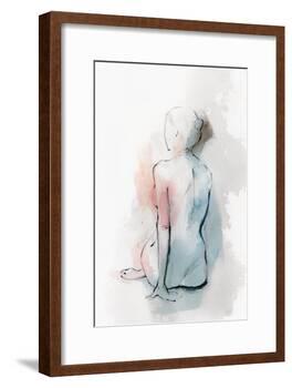 Pastal Woman II-Isabelle Z-Framed Art Print