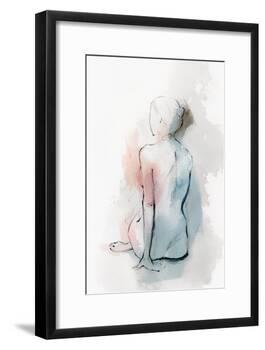 Pastal Woman II-Isabelle Z-Framed Art Print