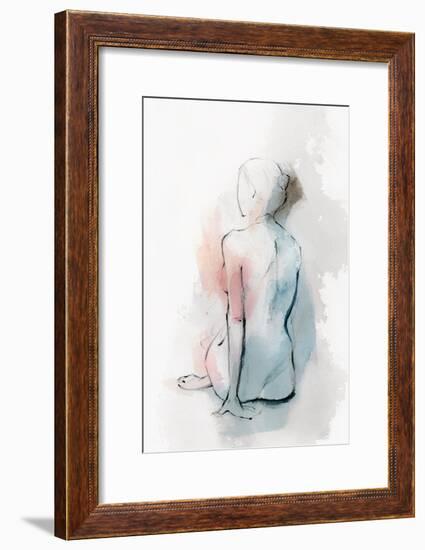 Pastal Woman II-Isabelle Z-Framed Art Print