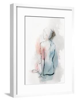 Pastal Woman II-Isabelle Z-Framed Art Print
