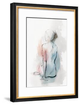 Pastal Woman II-Isabelle Z-Framed Art Print