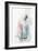 Pastal Woman II-Isabelle Z-Framed Art Print