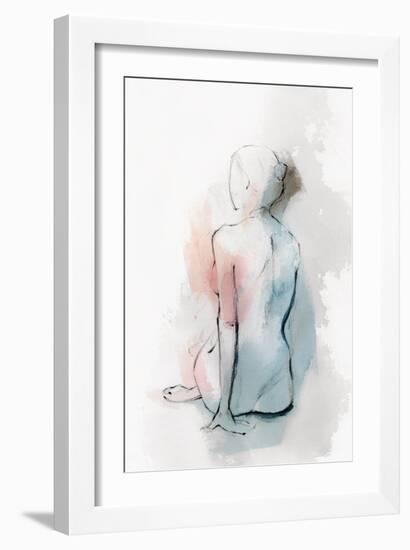 Pastal Woman II-Isabelle Z-Framed Art Print