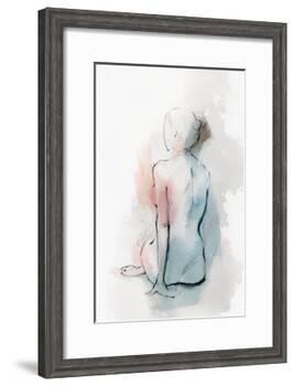 Pastal Woman II-Isabelle Z-Framed Art Print