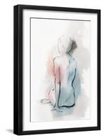 Pastal Woman II-Isabelle Z-Framed Art Print