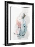 Pastal Woman II-Isabelle Z-Framed Art Print