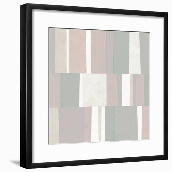 Pastel Abstract-Michael Mullan-Framed Art Print