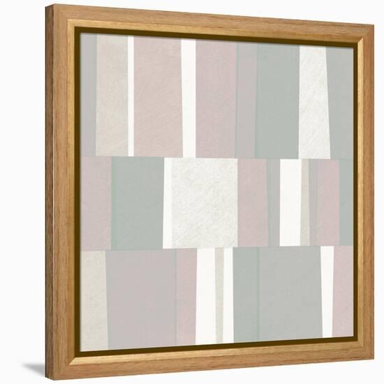 Pastel Abstract-Michael Mullan-Framed Stretched Canvas