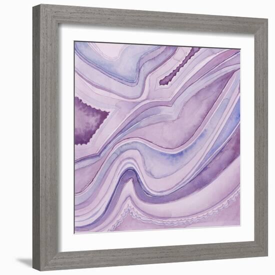 Pastel Agate II-Megan Meagher-Framed Premium Giclee Print