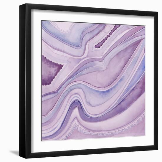 Pastel Agate II-Megan Meagher-Framed Premium Giclee Print