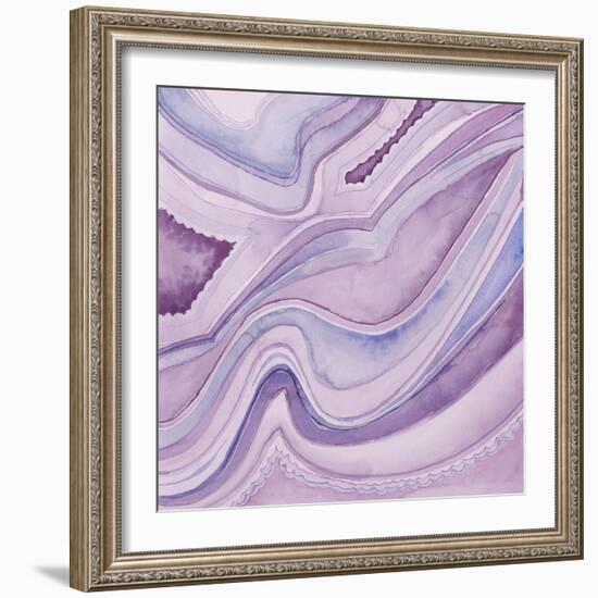 Pastel Agate II-Megan Meagher-Framed Art Print