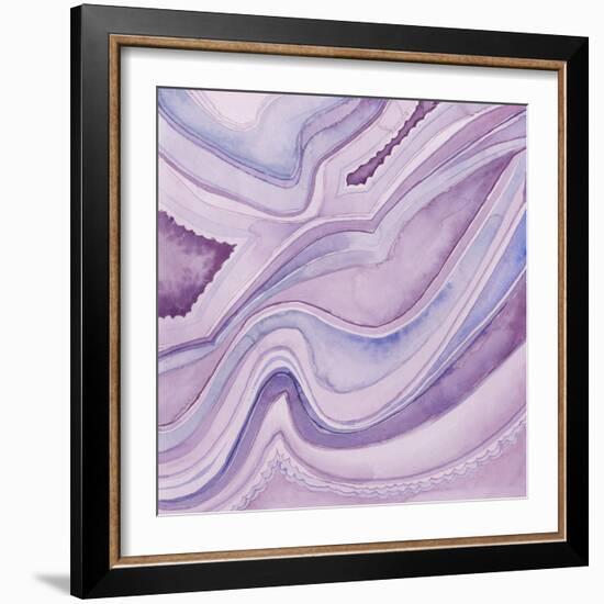 Pastel Agate II-Megan Meagher-Framed Art Print