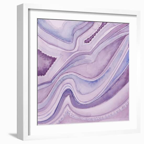 Pastel Agate II-Megan Meagher-Framed Art Print