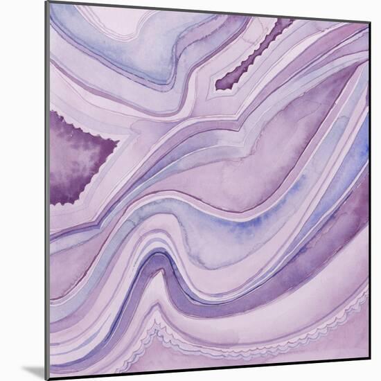 Pastel Agate II-Megan Meagher-Mounted Art Print