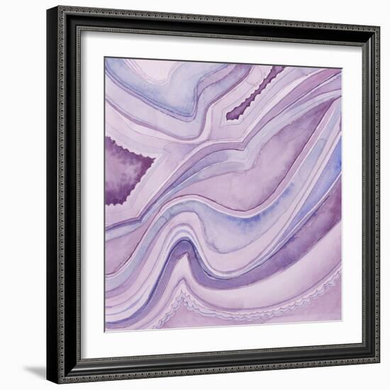 Pastel Agate II-Megan Meagher-Framed Art Print