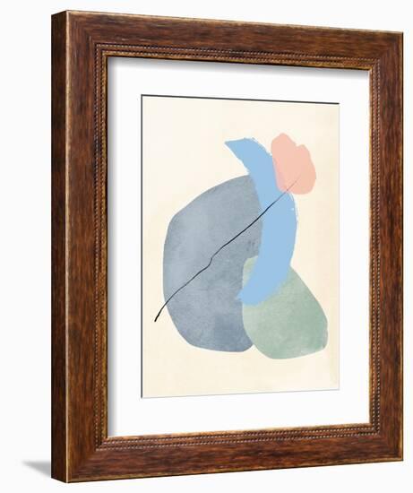 Pastel Assemblage II-Jacob Green-Framed Premium Giclee Print