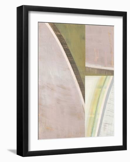 Pastel Bisects IV-Bellissimo Art-Framed Art Print