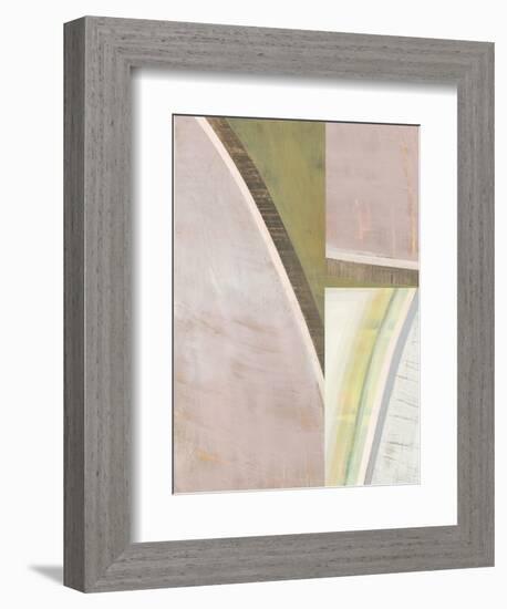 Pastel Bisects IV-Bellissimo Art-Framed Premium Giclee Print