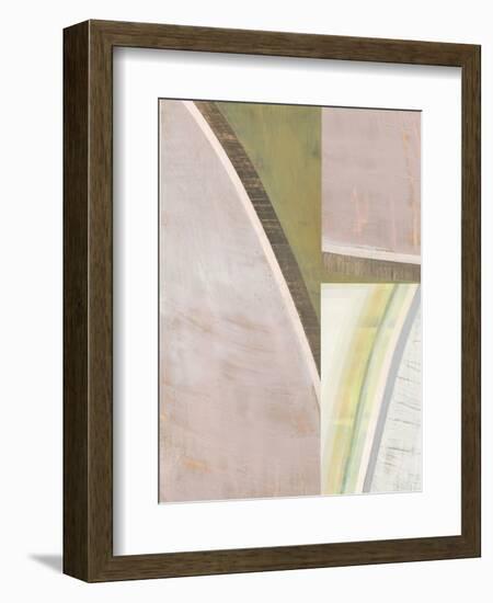 Pastel Bisects IV-Bellissimo Art-Framed Premium Giclee Print