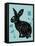 Pastel Bunny II-Regina Moore-Framed Stretched Canvas